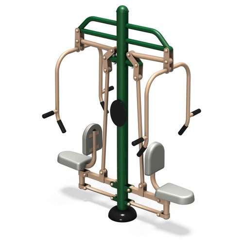 CHEST PRESS PULLDOWN EXERCISER